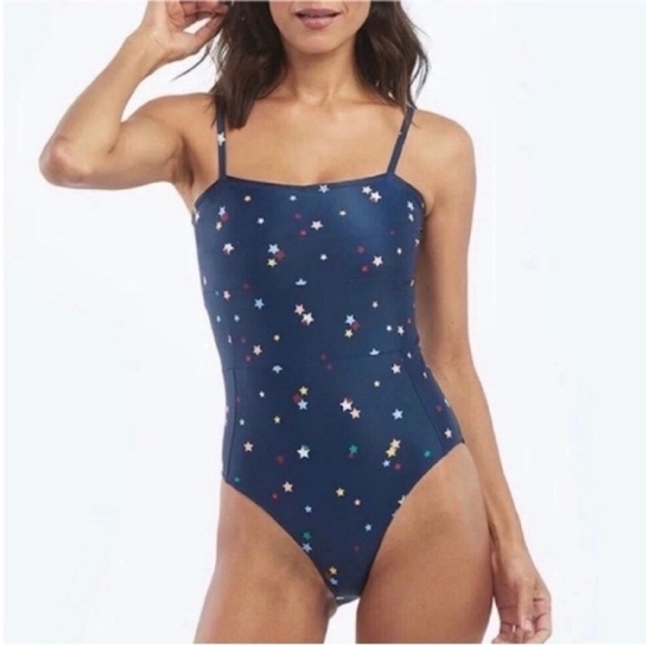 New! Summersalt x The Home Edit Oasis Deep Sea One Piece Stars Swimsuit